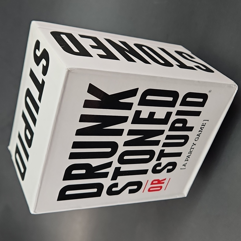 DRUNK, STONED OR STUPID PARTY GAME